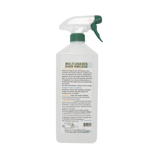 Spray nettoyant salle de bain au vinaigre - Produits d'entretien naturel -  Léa Nature