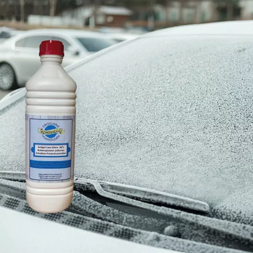 Spray dégivrant écologique pour voiture et congélateur