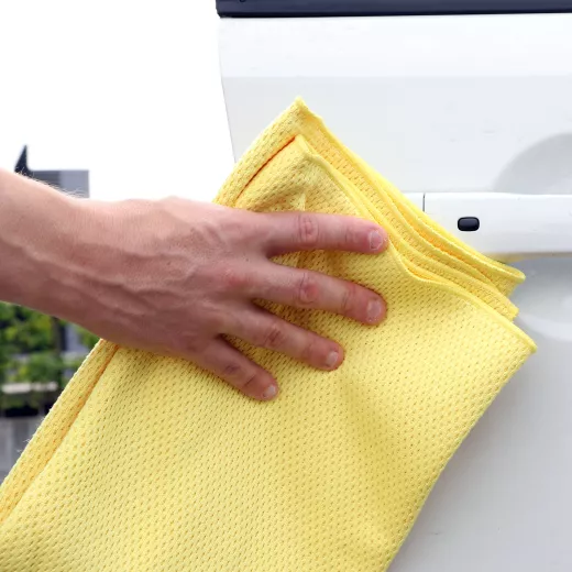 Serviette en microfibre pour lavage de voiture Chiffon de séchage