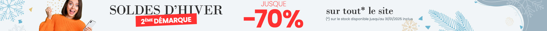 Découvrez les soldes d'hiver d'AquacleanConcept ! Jusqu'à -70% sur tout le catalogue