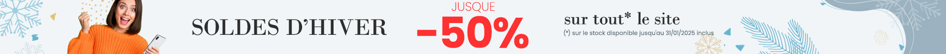 Découvrez les soldes d'hiver d'AquacleanConcept ! Jusqu'à -50% sur tout le catalogue