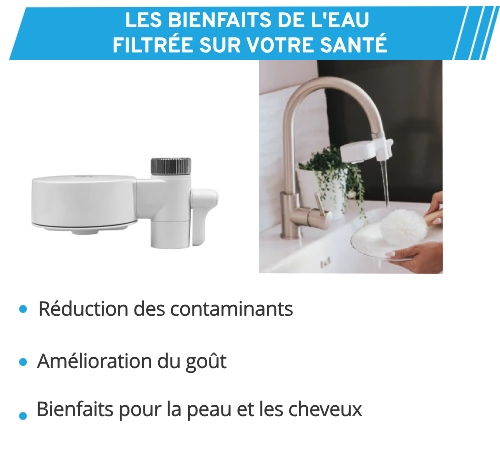 Optez pour un filtre à eau