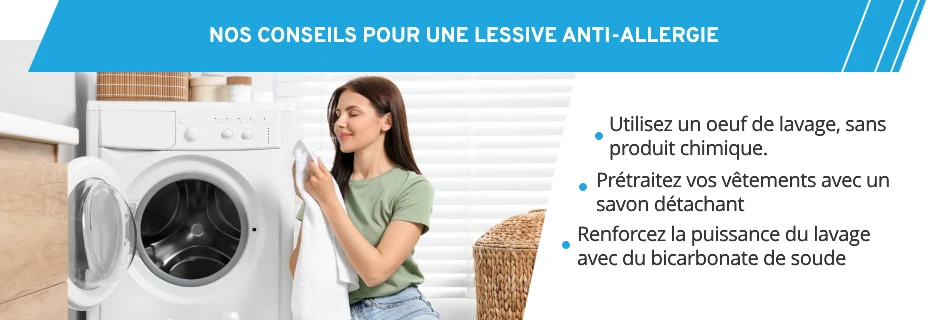 Nos astuces pour une lessive efficace sans allergie