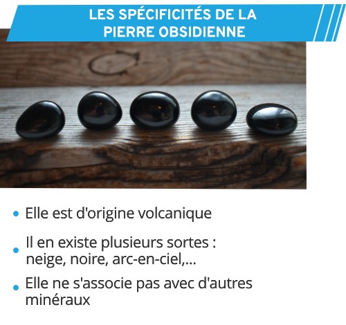 Les caractéristiques de la pierre Obsidienne